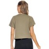 Expert Brand USA-Made Women's MoCA™ Cotton Blend Cropped Tee - 3 of 4