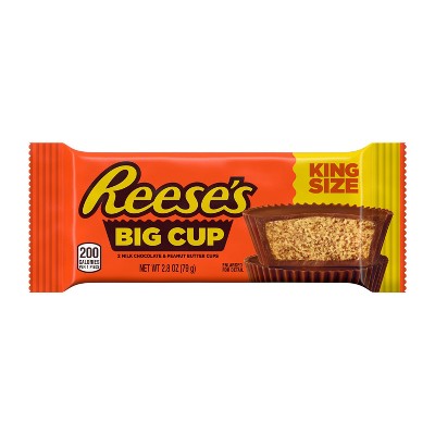 Reese's Milk Chocolate Big Cup King Size Candy - 2.8oz : Target