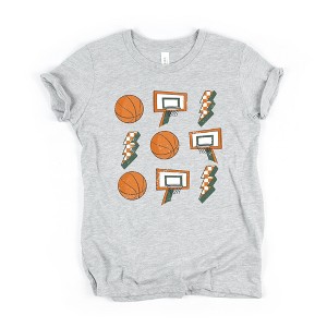 The Juniper Shop Basketball Collage Boys Short Sleeve Tee - 1 of 2
