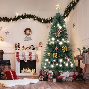 Hyleory 6ft-7.5ft Decorative Artificial Christmas Tree - 1 of 4