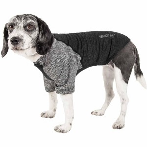 Pet Life (R) Active 'Hybreed' 4-Way Stretch Two-Toned Performance Dog T-Shirt - 1 of 4