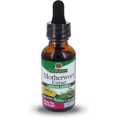 Nature's Answer Motherwort 1200mg Extract 1 Oz