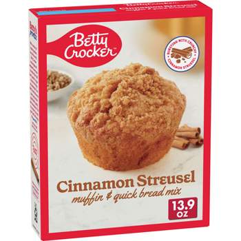 Betty Crocker Cinnamon Streusel Muffin Mix - 13.9oz