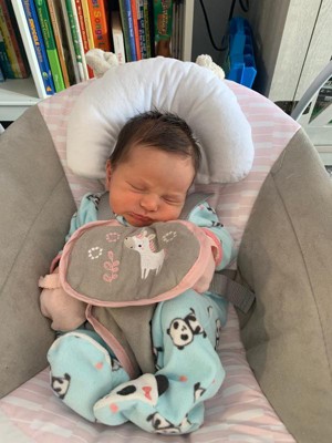 ingenuity comfort 2 go portable swing cuddle lamb