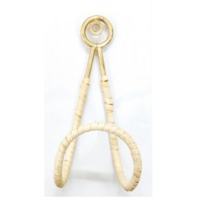 VIP Metal 5.5 in. Yellow Cane Wall Decor Hook