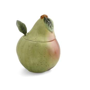 Portmeirion Nature's Bounty Figural Pear Sugar Bowl