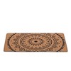 VECELO Front Door Mat Welcome Mat, Absorbent Muddy Kitchen Rugs, Non-Slip Rubber Backing Doormat - 2 of 4