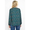 WEST K Women's Starling Pintuck Split Neck Blouse - 3 of 4