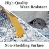 Washable Rug Vintage Bohemian Medallion Area Rugs with Non-Slip Backing Non-Shedding Floor Mat - 4 of 4