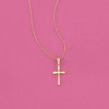 Ross-Simons Child's 14kt Yellow Gold Cross Necklace - 2 of 4