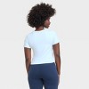 Women's Everyday Soft Cropped Short Sleeve T-Shirt - All In Motion™ - 4 of 4