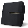 PharMeDoc High Density Memory Foam Lumbar Support Cushion for Office Chair & Car Seat - Orthopedic & Ergonomic Pillow Design - 4 of 4