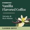 Starbucks Flavored Light Roast Ground Coffee — Vanilla — No Artificial Flavors — 1 bag (11 oz.) - image 2 of 4
