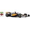 McLaren MCL60 #4 Lando Norris "Chrome" 2nd Place F1 "British GP" (2023) and Display Case and Pit Board 1/18 Model Car by Spark - 3 of 4