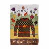 Evergreen Sweater Weather Suede Garden Flag 12 x 18 Inches Indoor Outdoor Decor - 2 of 4