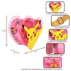 Pokemon Pikachu 10.5 Heart-Shaped Clear Pink Backpack - 4 of 4