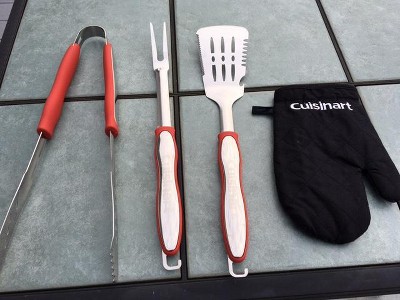 Cuisinart 3 pc. Grilling Tool Set with Grill Glove, Red/Black at Tractor  Supply Co.