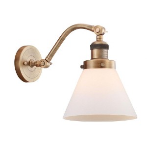 Cone - 1 Light Wall Sconce In Industrial Style-11.5 Inches Tall and 8 Inches Wide - 1 of 1