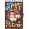 Trends International Elf - World's Best Cup Of Coffee Framed Wall Poster Prints - 3 of 4