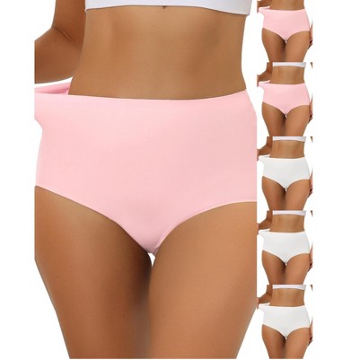 3 white 3 mid pink