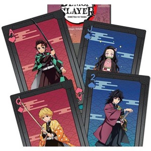 Demon Slayer Big Group Playing Cards - 1 of 1