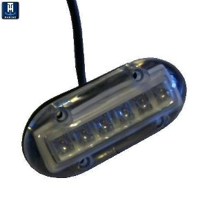 T-H Marine LED Underwater Boat Light - High-Intensity Surface Mount Waterproof Lighting - Multi-Purpose Use - LED51866DP - 1 of 1