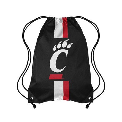 NCAA Cincinnati Bearcats Striped Drawstring Bag