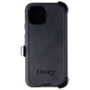 OtterBox Defender Series Case and Holster for Google Pixel 4 Smartphone - Black - 2 of 3