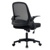 Ergonomic Office Chair, Mesh Office Desk Chair with Flip up Arms & Lumbar Support, Swivel Computer Task Chair for for Long Hours Study and Work - 4 of 4