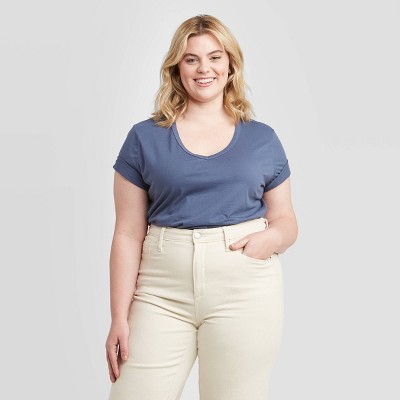 target womens plus size tops