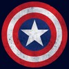 Men's Marvel Captain America Classic Shield Pull Over Hoodie - 2 of 4