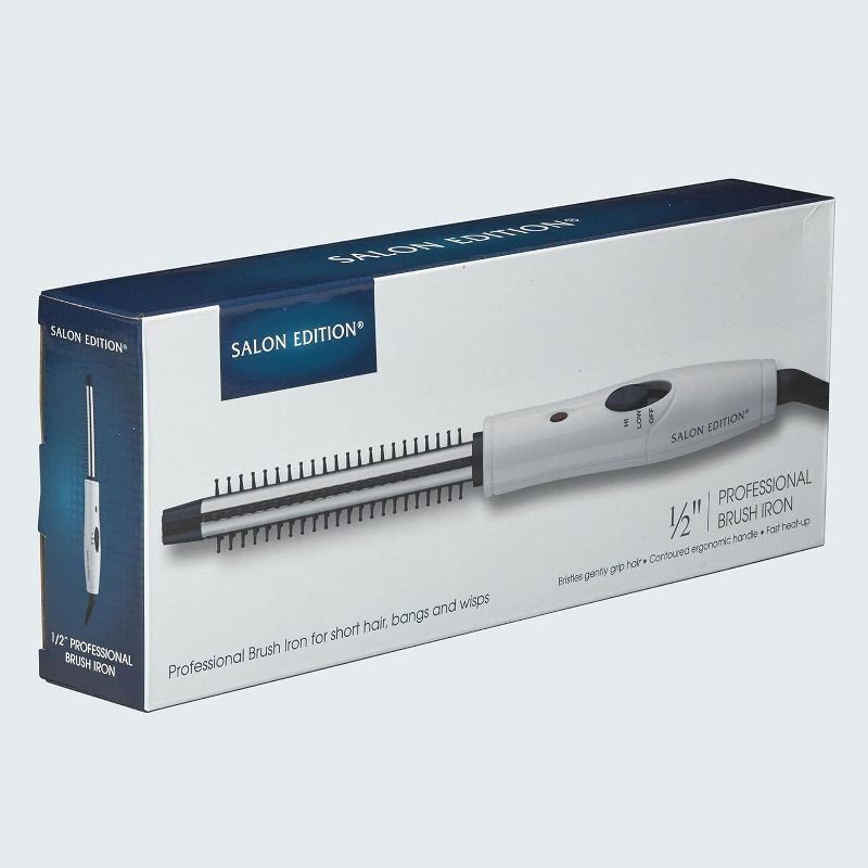 Helen of Troy Salon Edition Hair Styling Brush Iron | Smooth 2nd Day Hair Styles (1/2 in), 5 of 6