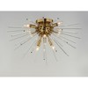Maxim Lighting Polaris 8 - Light Flush Mount in  Satin Brass - 2 of 4