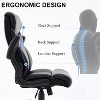 Ergonomic Office Chair, Big and Tall Home Office Chair, Pu Leather Computer Desk Chairs, Office Chair with High Back, Rolling Swivel Task Chair - 4 of 4