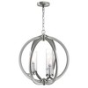 CWI Lighting Elton 3 Light Chandelier With Satin Nickel Finish - 3 of 4