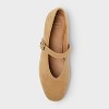 Women’s Elena Mary Jane Flats with Memory Foam Insole – A New day™ Taupe - 3 of 4