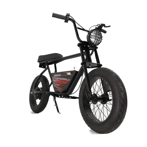 Black Electric Bike for Adults and Beginner, Ebike for Kids & Youth Ages 7+ Years, Fat Tire Electric Bike