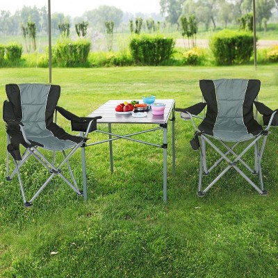 VYNXARIA Oversized Camping Folding Chair ¨C Comfort & Convenience for Outdoor Adventures!
