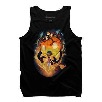 Men's Design By Humans Halloween Spirit By AshenWorks Tank Top