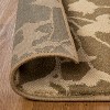 Floral Color Block Geometric Power-Loomed Living Room Bedroom Entryway Indoor Area Rug or Runner by Blue Nile Mills - 3 of 4