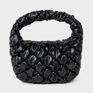 Bubble Quilted Clutch Handbag - A New Day™ - 1 of 4