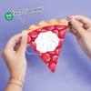 Big Dot of Happiness Summer Pies Garland Banner, Patriotic 4th of July Party Decorations, Pie Banner Backdrop, 30 Feet of Cord, 15 Shaped Pie Slices - 3 of 4