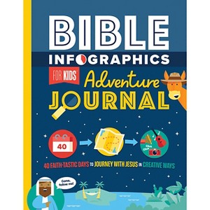Bible Infographics for Kids Adventure Journal - by  Harvest House Publishers (Paperback) - 1 of 1
