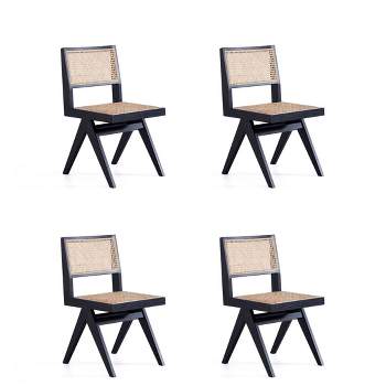 Set of 4 Hamlet Dining Chairs - Manhattan Comfort