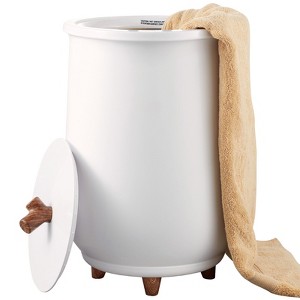 VEVOR Towel Warmer Bucket,20L Large Towel Warmer for Bathroom, Auto Shut Off Towel Heater with 4-Level Timer Fits up to Two 40"x70" Oversized Towels - 1 of 4