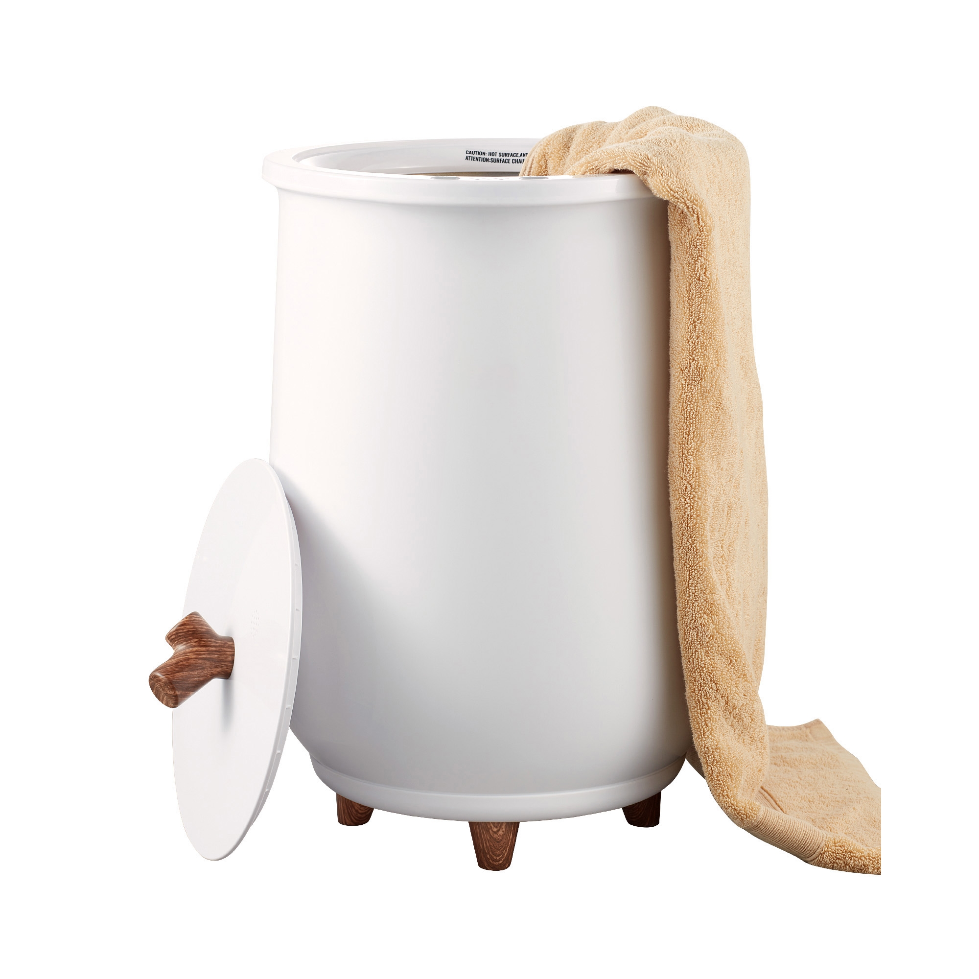 VEVOR Towel Warmer Bucket,20L Large Towel Warmer for Bathroom, Auto Shut Off Towel Heater with 4-Level Timer Fits up to Two 40"x70" Oversized Towels