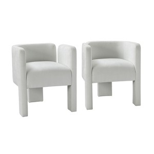 Ermanno Dining Chair with Three-legged Design Set of 2  | ARTFUL LIVING DESIGN - 1 of 4