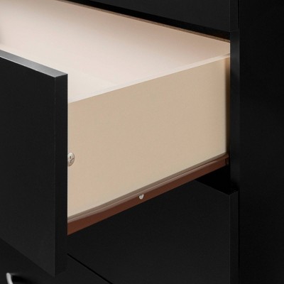 Pure White 1-Drawer Nightstand with Open Shelf