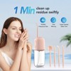 Operan Wireless Water Flosser, Portable Electric Water Dental Flossers, Oral Irrigator with 4 Nozzles, 4 Modes, 200 ml, IPX7 Waterproof, Rechargeable for Teeth Cleaning, for Family and Travel - 3 of 4