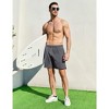 Men's 7" Swim Trunks Quick Dry Swim Board Shorts Beach Shorts Bathing Suits for Men - No Mesh Liner - 3 of 4